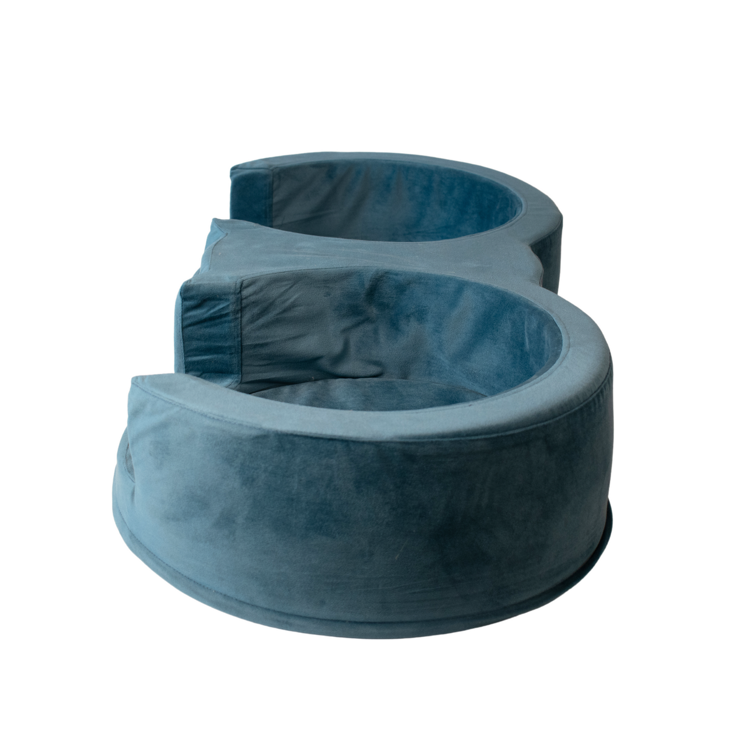 Teal Blue Pets Duo Bed